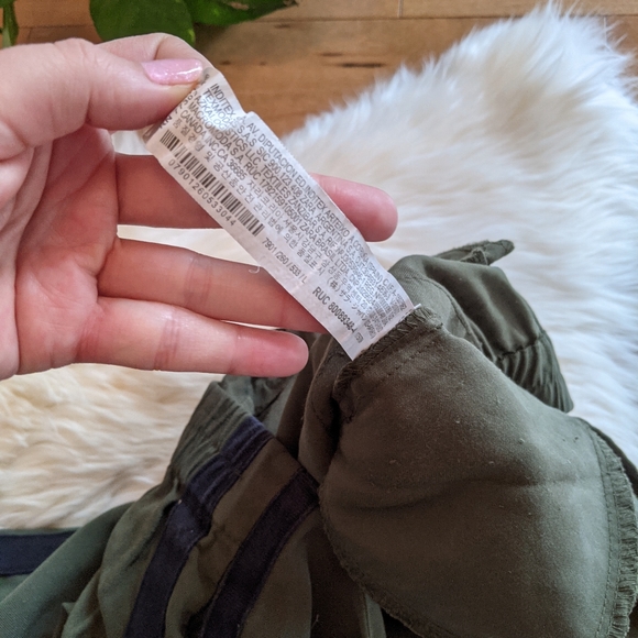 ZARA - Army Striped Trousers - Picture 10 of 11